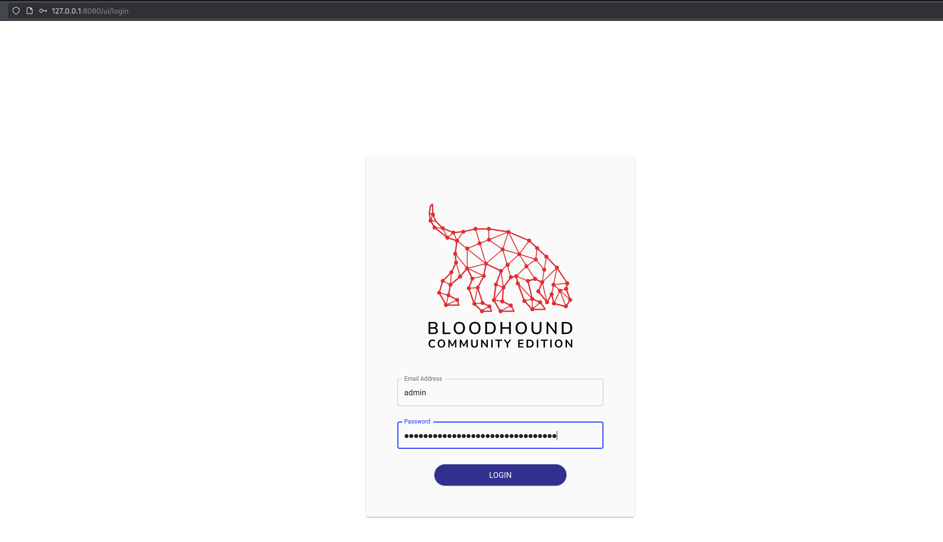 BloodHound Login Issue